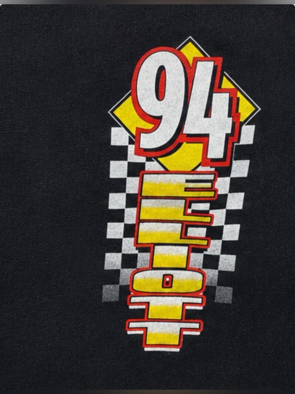 Vintage 1999 Bill Elliott #94 McDonald’s Drive Thru Crew L NASCAR Double-Sided T - Picture 5 of 7